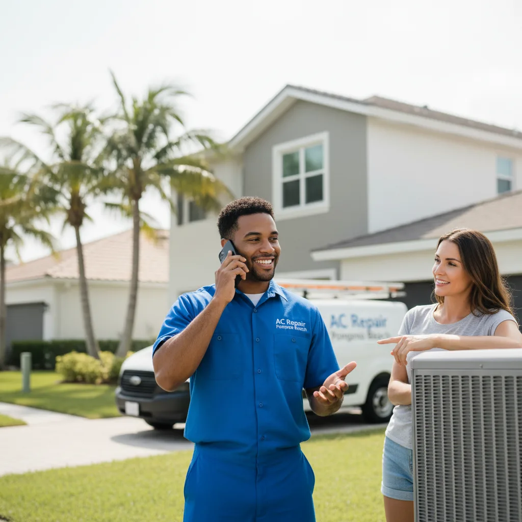 AC Repair Pompano Beach customer support in Dover